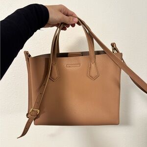 Quince Classic Tan Leather Tote